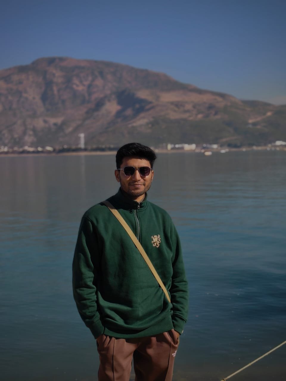 Malik Usama Shafiq speaking